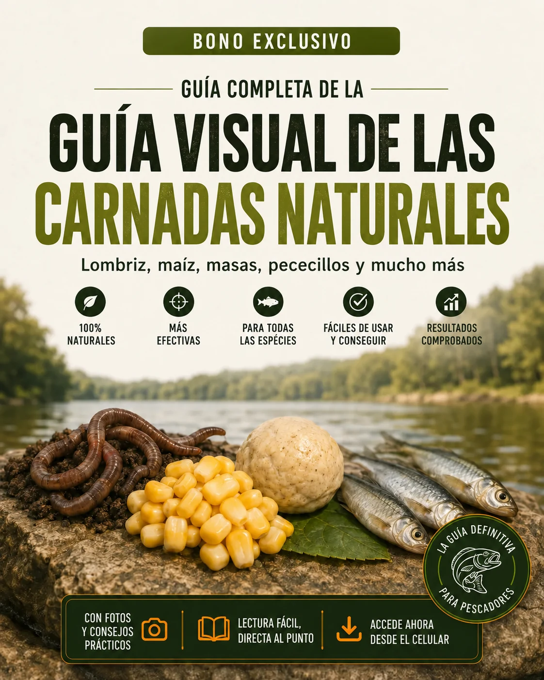 GUÍA VISUAL DE CARNADAS NATURALES