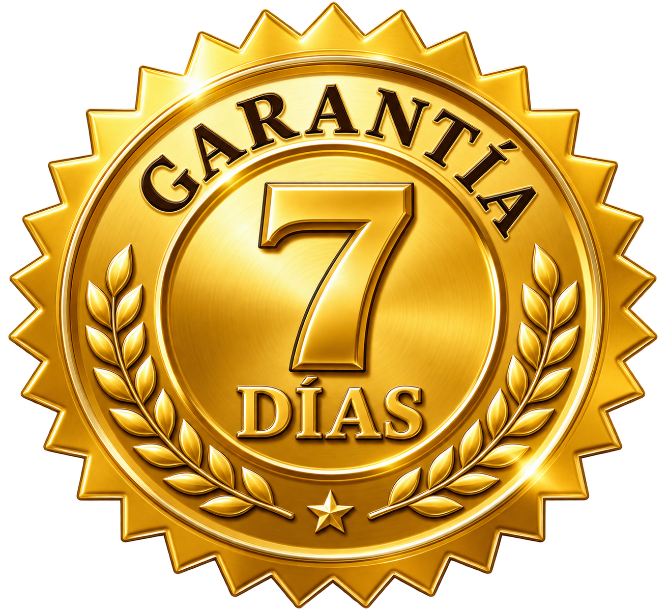 Sello de garantía de 7 días